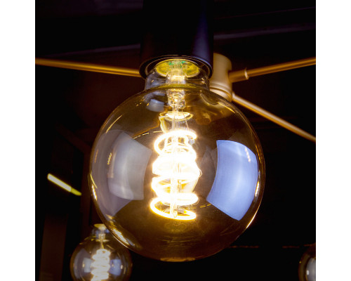 Оформить заказ Светодиодная лампа Elektrostandard Classic FD 8W 3300K E27 (G95 спираль тонированный) (BLE2709)| VIVID-LIGHT.RU