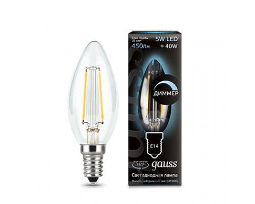 Оформить заказ Светодиодная лампа Gauss 103801205-D| VIVID-LIGHT.RU