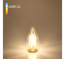 Светодиодная лампа Elektrostandard Свеча BLE2706 F 9W 4200K E27 (C35 прозрачный)