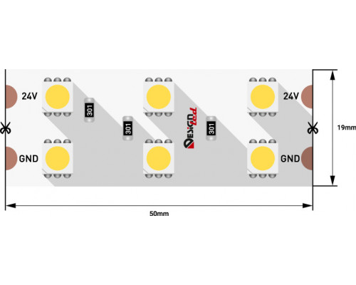 Сделать заказ Лента DesignLed DSG5120-24-NW-33| VIVID-LIGHT.RU