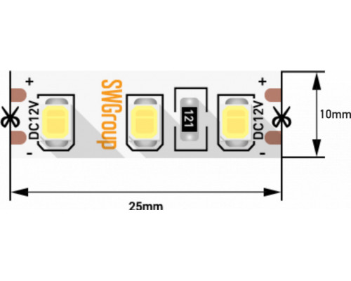 Купить Лента SWG SWG2120-12-12-NW| VIVID-LIGHT.RU