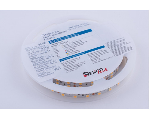 Заказать Лента DesignLed DSG5120-24-WW-33| VIVID-LIGHT.RU