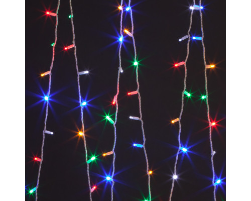 Оформить заказ Светодиодная нить Eurosvet 400-102 мульти с эффектом мерцания 20м IP65| VIVID-LIGHT.RU