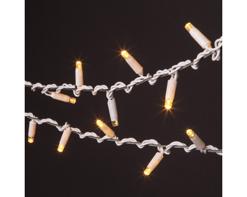 Оформить заказ Светодиодная нить Eurosvet 400-102 теплый белый 20м IP65| VIVID-LIGHT.RU