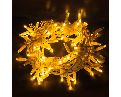 Оформить заказ Светодиодная нить Eurosvet 400-102 теплый белый 20м IP65| VIVID-LIGHT.RU