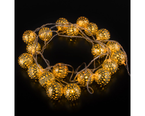 Сделать заказ Светодиодная нить Eurosvet 400-003 золото/теплый белый с эффектом мерцания 2,8м IP20| VIVID-LIGHT.RU