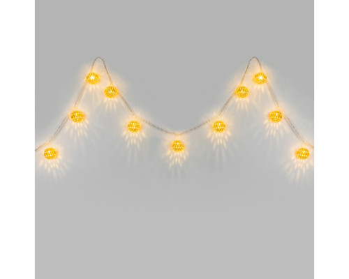 Сделать заказ Светодиодная нить Eurosvet 400-003 золото/теплый белый с эффектом мерцания 2,8м IP20| VIVID-LIGHT.RU