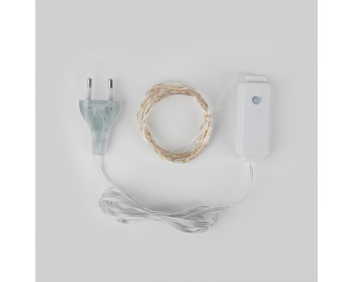 Оформить заказ Светодиодная нить Eurosvet 400-007 теплый белый 5м IP20| VIVID-LIGHT.RU