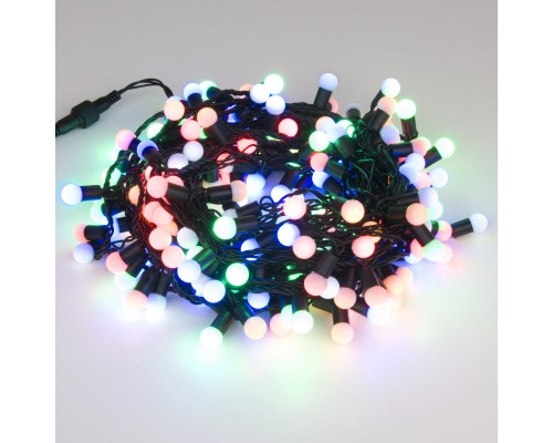 Заказать Светодиодная нить Eurosvet 400-104 мульти с эффектом мерцания 20м IP65| VIVID-LIGHT.RU