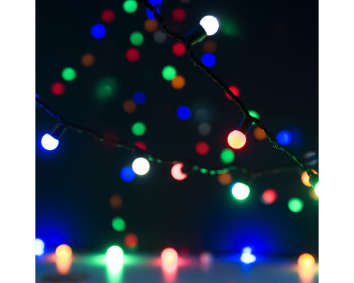 Заказать Светодиодная нить Eurosvet 400-104 мульти с эффектом мерцания 20м IP65| VIVID-LIGHT.RU