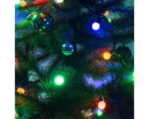 Заказать Светодиодная нить Eurosvet 400-104 мульти с эффектом мерцания 20м IP65| VIVID-LIGHT.RU