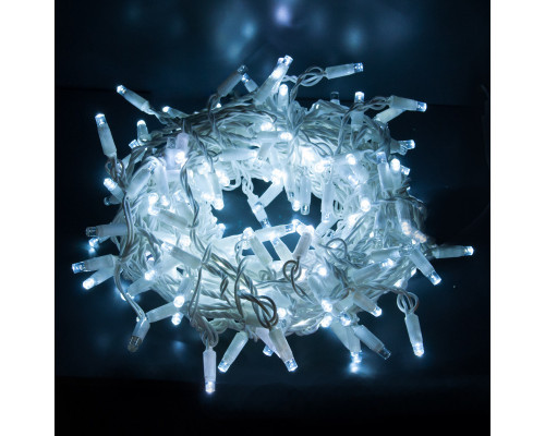 Заказать Светодиодная нить Eurosvet 400-102 белый с эффектом мерцания 20м IP65| VIVID-LIGHT.RU