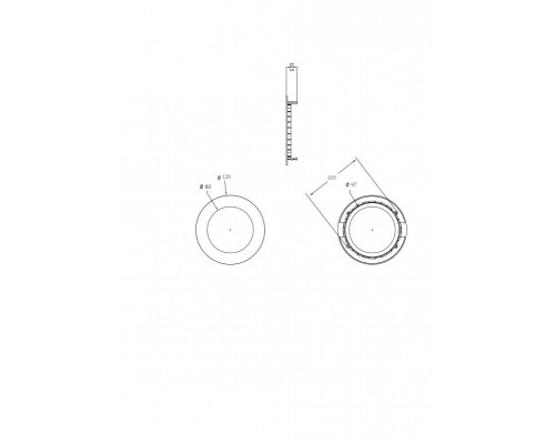 Купить Светодиодная панель Donolux DL18452/6W White R Dim| VIVID-LIGHT.RU