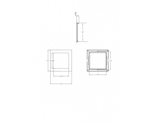 Заказать Светодиодная панель Donolux DL18454/12W White SQ Dim| VIVID-LIGHT.RU