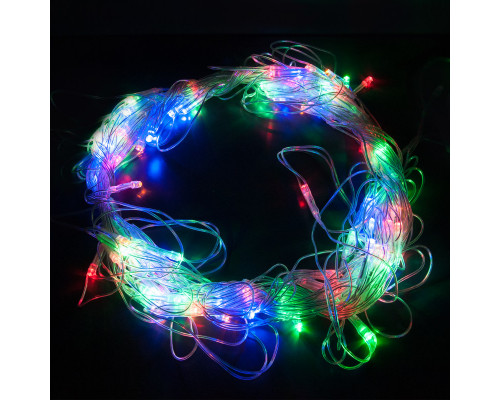 Купить Светодиодная сеть Eurosvet 300-001 мульти 1,5*1,5м IP20| VIVID-LIGHT.RU