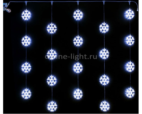 Оформить заказ Светодиодный занавес Rich LED RL-CMSF2*2-T/W| VIVID-LIGHT.RU