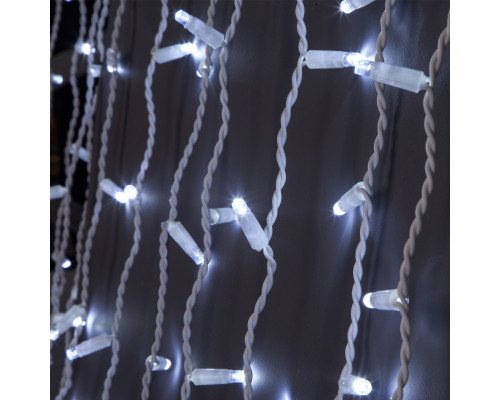 Сделать заказ Светодиодный занавес Eurosvet 200-101 белый 2*3м IP65| VIVID-LIGHT.RU