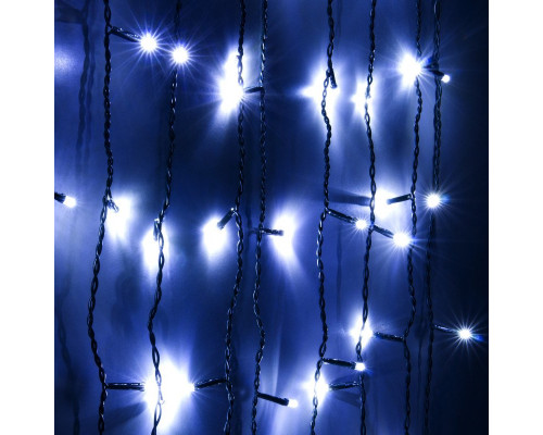 Оформить заказ Светодиодный занавес Eurosvet 200-003 белый 0,45*1,5м IP20| VIVID-LIGHT.RU