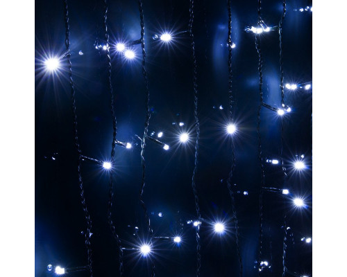 Оформить заказ Светодиодный занавес Eurosvet 200-003 белый 0,45*1,5м IP20| VIVID-LIGHT.RU