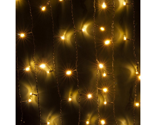 Заказать Светодиодный занавес Eurosvet 200-003 теплый белый 0,45*1,5м IP20| VIVID-LIGHT.RU