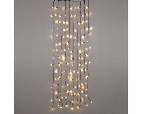 Заказать Светодиодный занавес Eurosvet 200-003 теплый белый 0,45*1,5м IP20| VIVID-LIGHT.RU