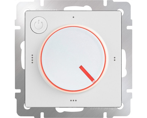 Заказать W1151101/ Электроустановочные изделия - Терморегулятор электромеханический для теплого пола (белый)| VIVID-LIGHT.RU