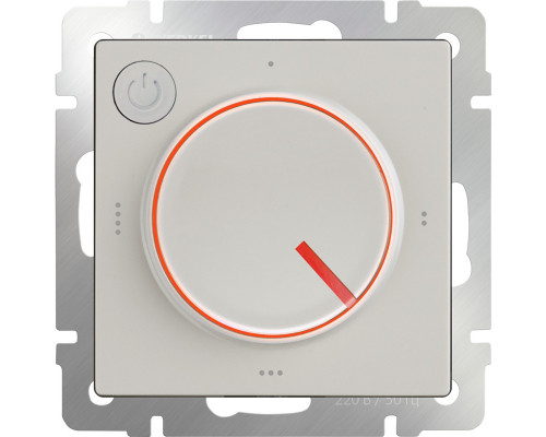 Купить W1151103/ Электроустановочные изделия - Терморегулятор электромеханический для теплого пола (слоновая кость)| VIVID-LIGHT.RU