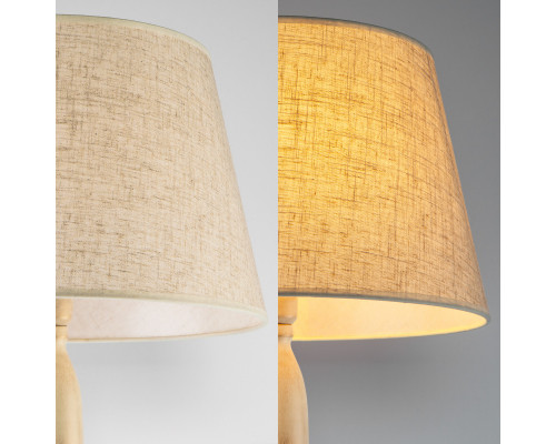 Купить Торшер Eurosvet 01081/1 белый с золотом| VIVID-LIGHT.RU