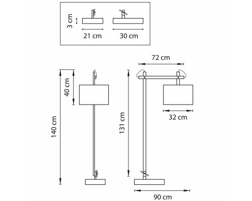 Купить Торшер Lightstar 766719| VIVID-LIGHT.RU
