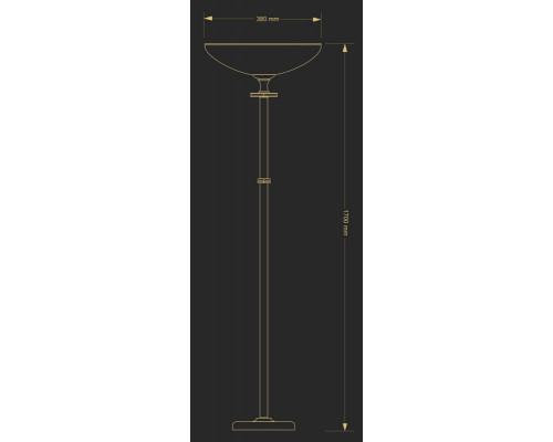 Купить Торшер Kutek DEC-LS-1(P)| VIVID-LIGHT.RU