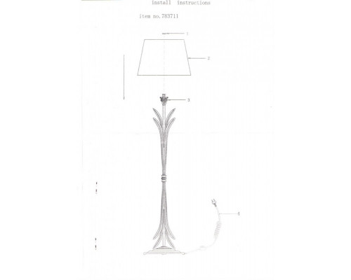 Заказать Торшер Lightstar 783711| VIVID-LIGHT.RU