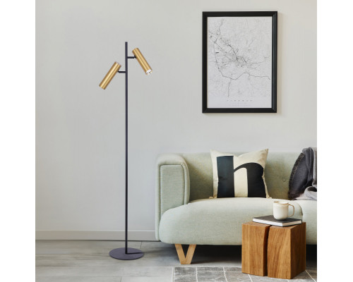 Сделать заказ Торшер Eurosvet 01087/2 латунь| VIVID-LIGHT.RU