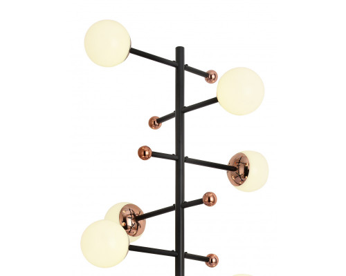Заказать Торшер Natali Kovaltseva LED LAMPS 81344/1F GOLD BLACK| VIVID-LIGHT.RU