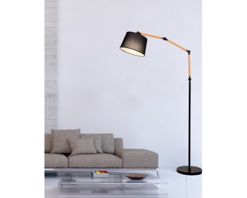 Оформить заказ Торшер Lumina Deco LDF 8305 BK| VIVID-LIGHT.RU