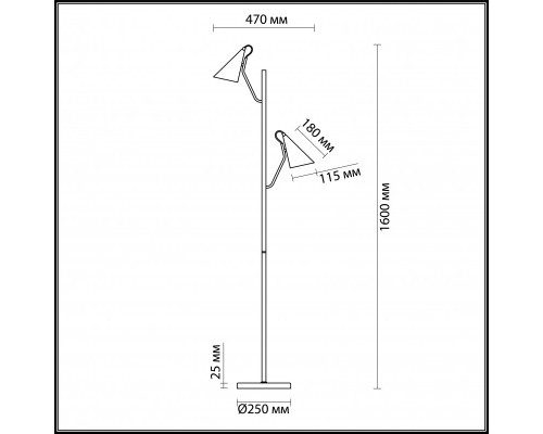 Оформить заказ Торшер LUMION 4439/2F| VIVID-LIGHT.RU