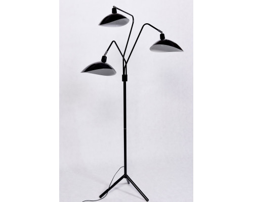 Оформить заказ Торшер Lumina Deco LDF 511-3 BK| VIVID-LIGHT.RU