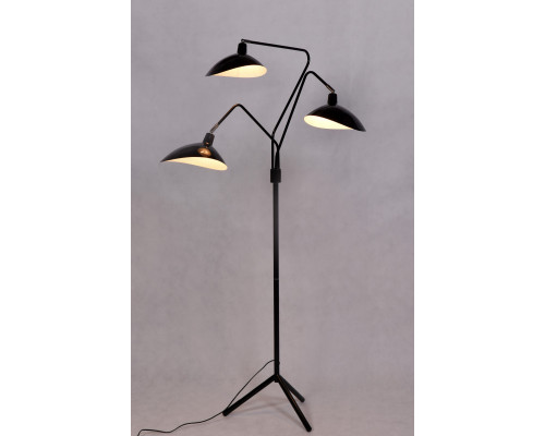 Оформить заказ Торшер Lumina Deco LDF 511-3 BK| VIVID-LIGHT.RU