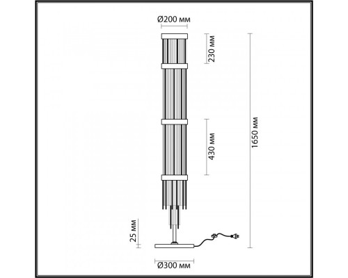 Оформить заказ Торшер Odeon Light 4788/12F| VIVID-LIGHT.RU
