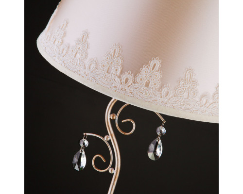 Купить Торшер Eurosvet 01023/1 серебро| VIVID-LIGHT.RU