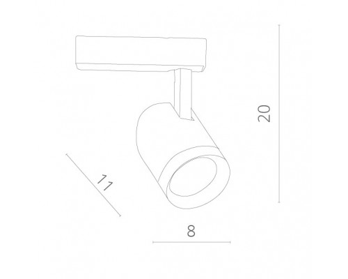 Сделать заказ Светильник на шине ARTE Lamp A1720PL-1BK| VIVID-LIGHT.RU