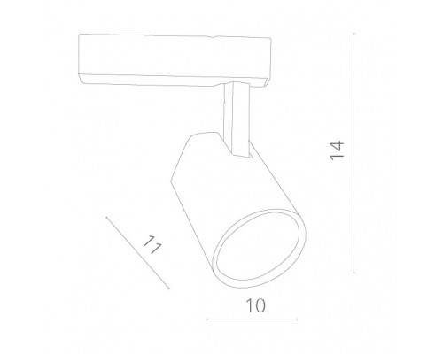Сделать заказ Светильник на шине ARTE Lamp A1820PL-1BK| VIVID-LIGHT.RU