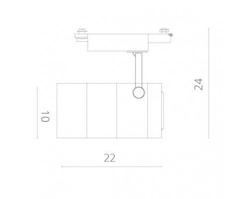 Заказать Светильник на шине ARTE Lamp A2712PL-1BK| VIVID-LIGHT.RU