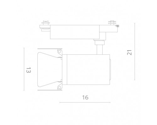 Оформить заказ Светильник на шине ARTE Lamp A6730PL-1WH| VIVID-LIGHT.RU