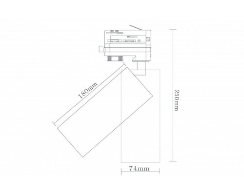 Заказать Светильник на шине Donolux DL18895R30W1B Track| VIVID-LIGHT.RU