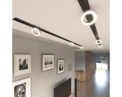 Купить Светильник на шине Elektrostandard Spila серебро 12W 4200K (85079/01) однофазный| VIVID-LIGHT.RU