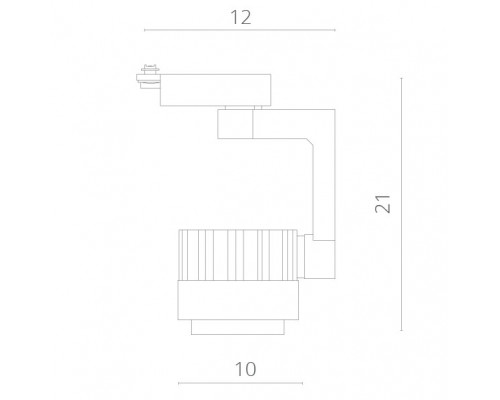 Сделать заказ Светильник на шине ARTE Lamp A1620PL-1BK| VIVID-LIGHT.RU