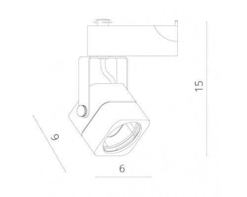 Купить Светильник на шине ARTE Lamp A1314PL-1BK| VIVID-LIGHT.RU
