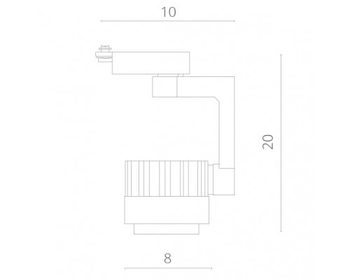 Оформить заказ Светильник на шине ARTE Lamp A1610PL-1WH| VIVID-LIGHT.RU