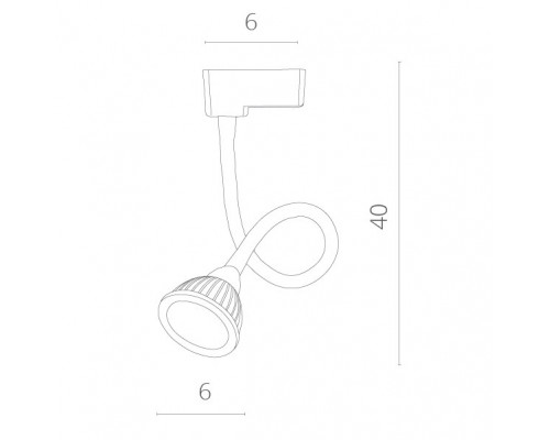 Оформить заказ Светильник на шине ARTE Lamp A4107PL-1BK| VIVID-LIGHT.RU
