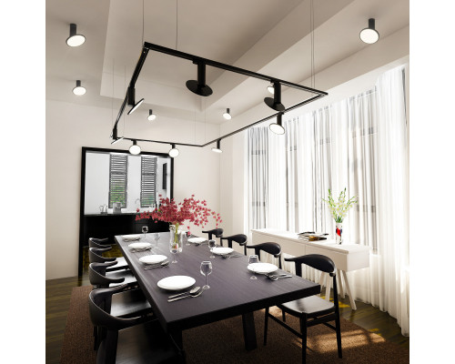 Сделать заказ Светильник на шине Elektrostandard Brain Черный 12W 4200K (LTB50) однофазный| VIVID-LIGHT.RU